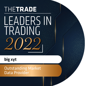 big xyt - The TRADE Leaders in Trading 2022 Outstanding Market Data Provider