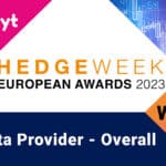 big xyt winner of Best Data Provider Overall in the Hedgeweek European Awards 2023