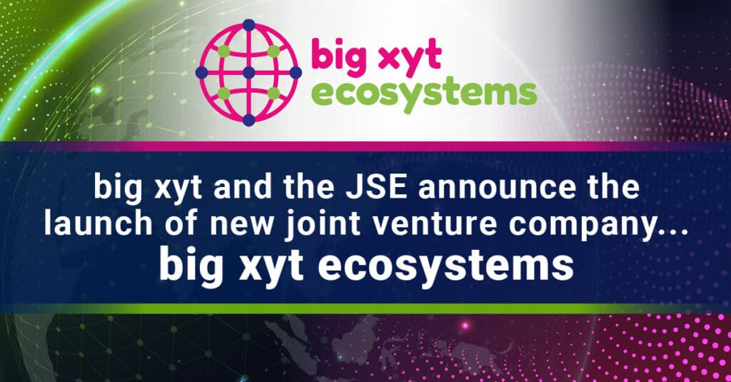 Johannesburg Stock Exchange and big xyt launch new joint venture company – big xyt ecosystems