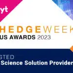 big xyt shortlisted for Best Data Science Solution Provider in the Hedgeweek US Awards 2023