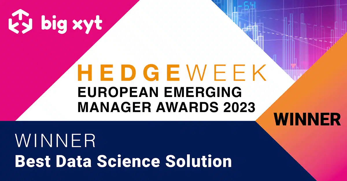 big xyt winner in the Hedgeweek EU Emerging Manager Awards 2023