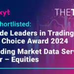 big xyt shortlisted for Outstanding Market Data Services Provider – Equities in The Trade’s Leaders in Trading Editors’ Choice Awards 2024